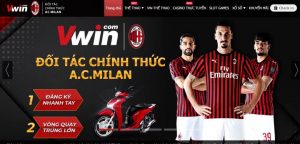 Nhà cái Vwin khẳng định uy tín khi trở thành đối tác với câu lạc bộ A.C Milan