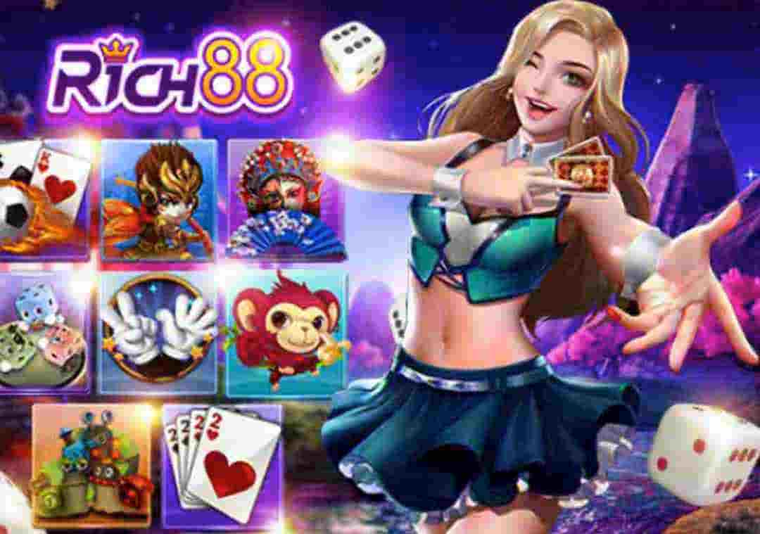 RICH88 (Egame) có nhiều lựa chọn hấp dẫn đến tay chơi nhất