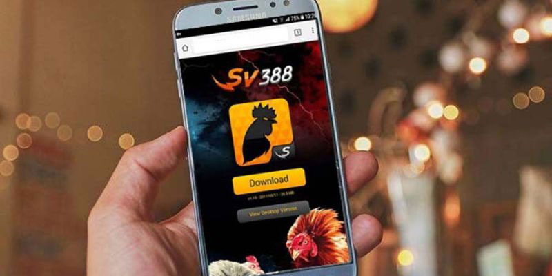Tải app của SV388 về điện thoại cần có đủ dung lượng bộ nhớ